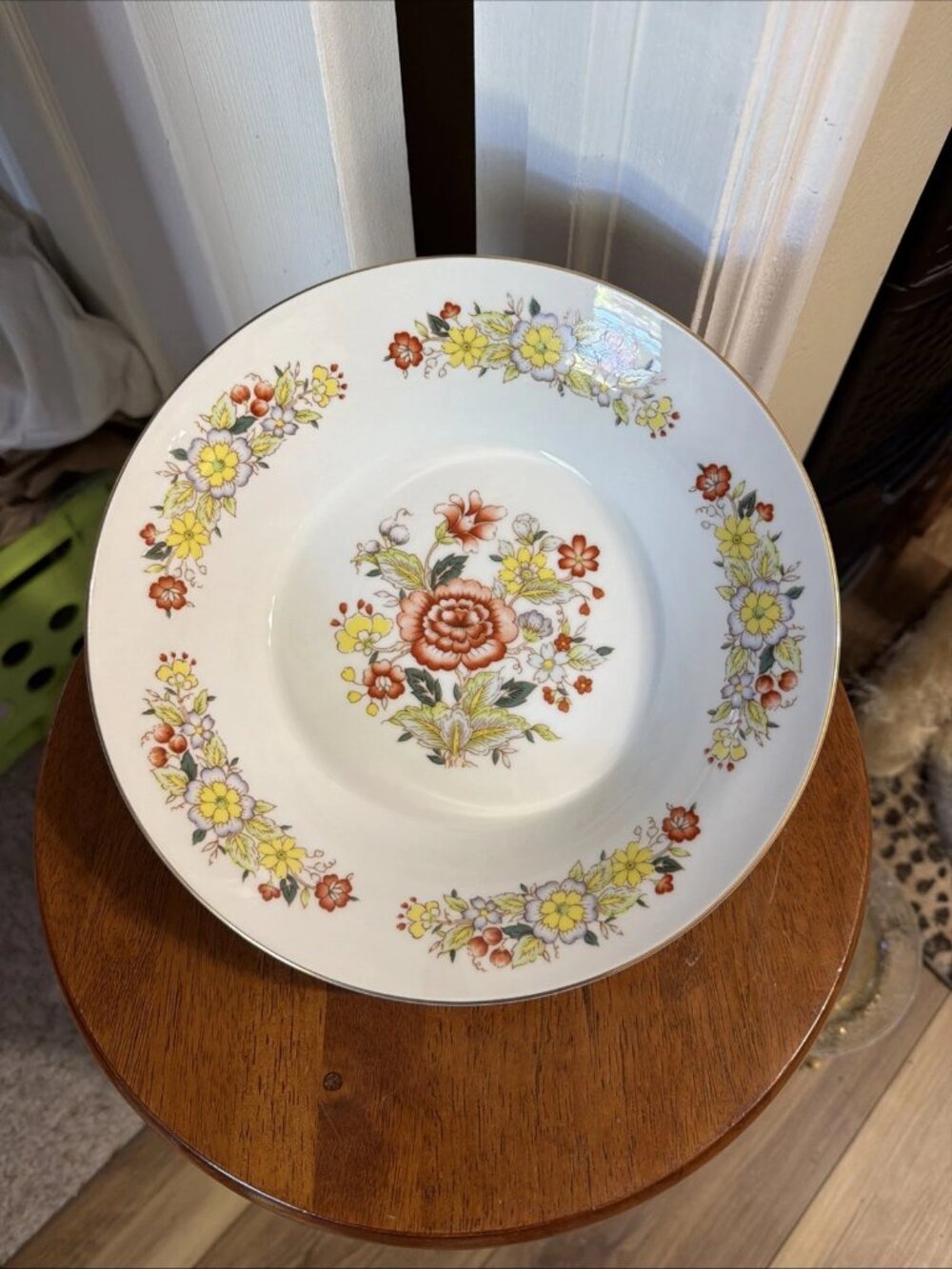 Signature Collection 9" Round Vegetable Bowl Oriental Garden